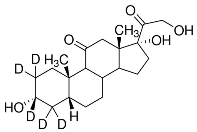 Tetrahydrocortisone : 四氢可的松