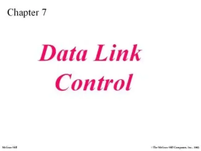 Data Link : 数据链路