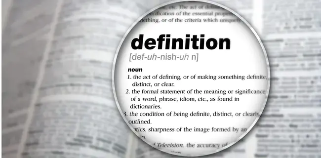 definitions : 定义