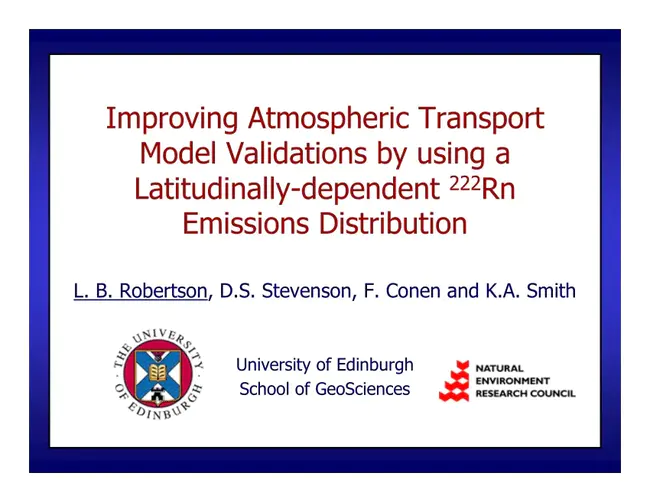 Atmospheric Transport And Dispersion : 大气输送和扩散