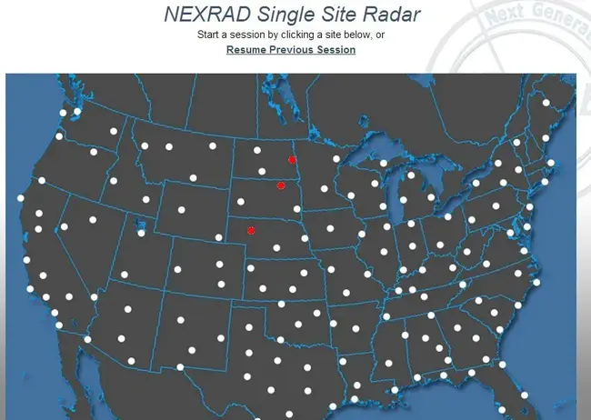 NEXRAD Product Interface : nexrad产品接口