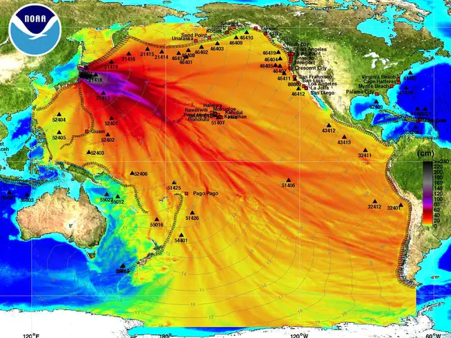 Pacific Tsunami Warning Center : 太平洋海啸预警中心