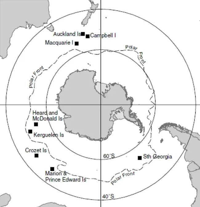 Sub-Antarctic Mode Water : 亚南极模式水