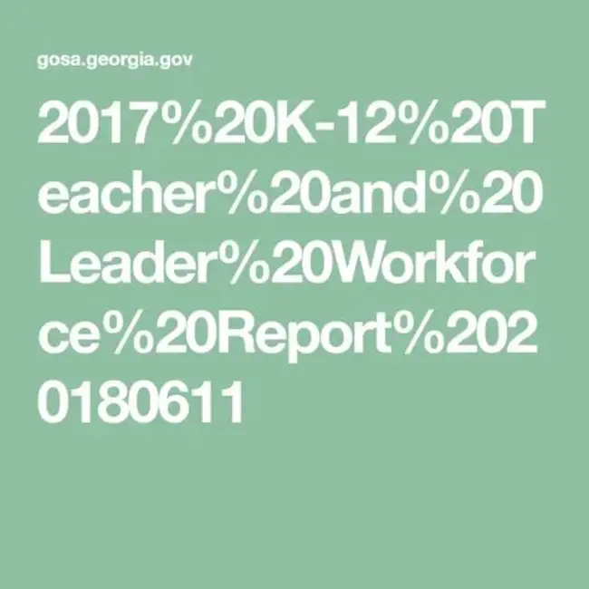 Georgia Teacher Duties and Responsibilities Instrument : 佐治亚州教师职责和责任文书