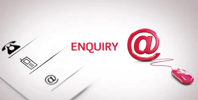 Enquiry : 询盘