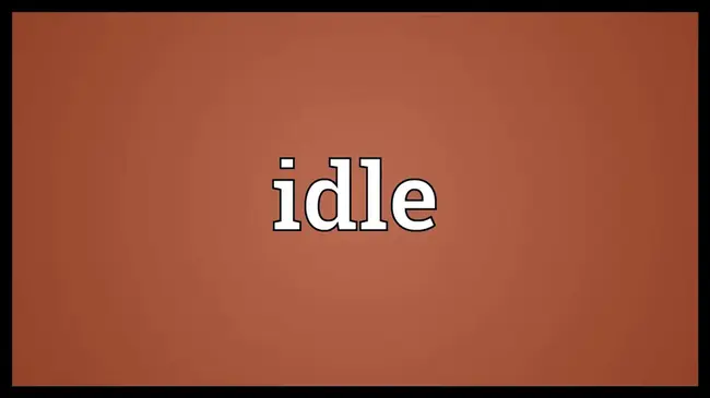 Idle Format : 空闲格式