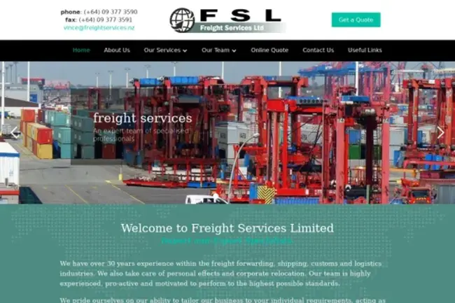 Freight Services Incorporated : 货运服务公司