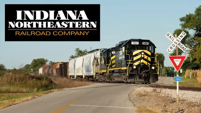 Indiana Northeastern Railroad Company : 印第安纳东北铁路公司