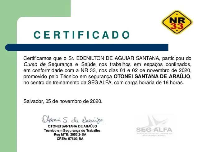 Certificado de Existencia de Crédito : Cr DITO 存在证书