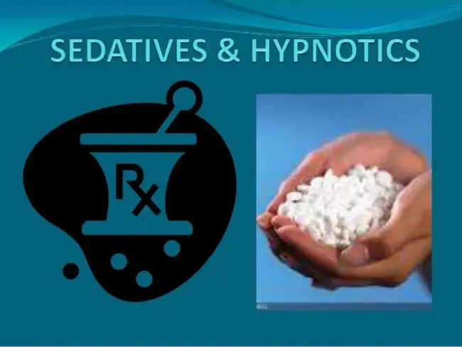 Sedatives Hypnotics : 镇静剂催眠药