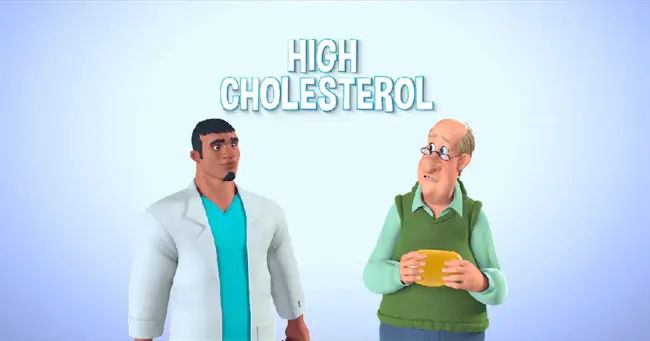 High Cholesterol Group : 高胆固醇组