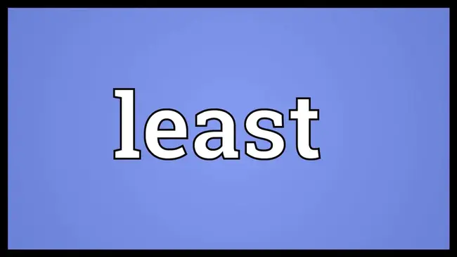 Least Count : 最少计数