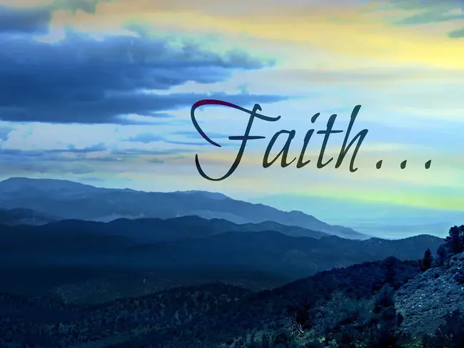 Faith : 信仰