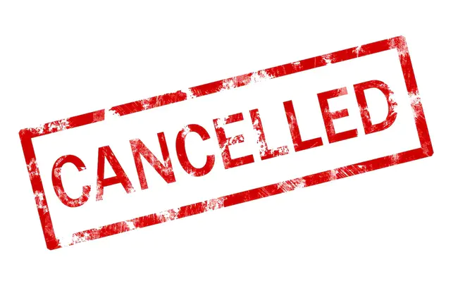 CAncelled : 取消