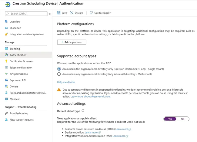 Authentication Framework : 身份验证框架