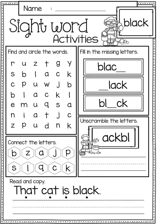 Sight Words : 视觉词