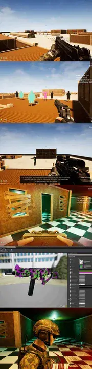 First Person Shooter : 第一人称射击者