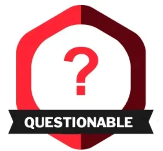 Questionable : 可疑的