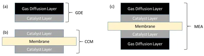 Membrane Electrode Assembly : 膜电极组件