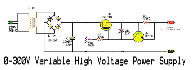 Main Power Voltage : 主电源电压