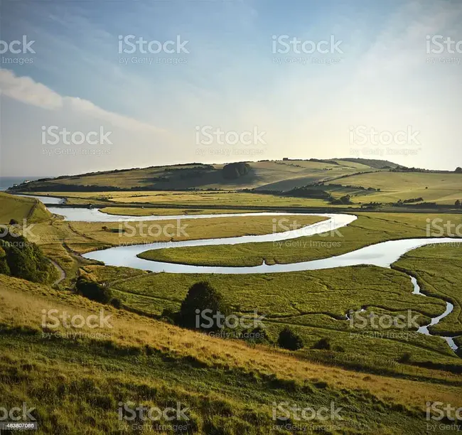 Meander length or river or stream : 曲流长度或河流或溪流