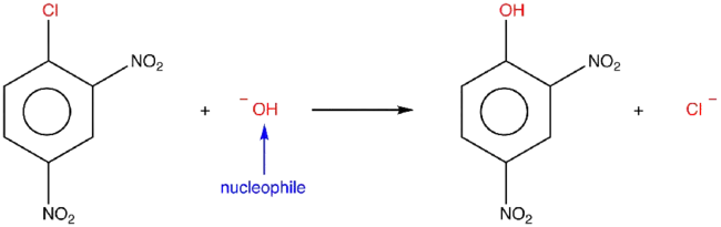 Nucleophilic : 亲核的