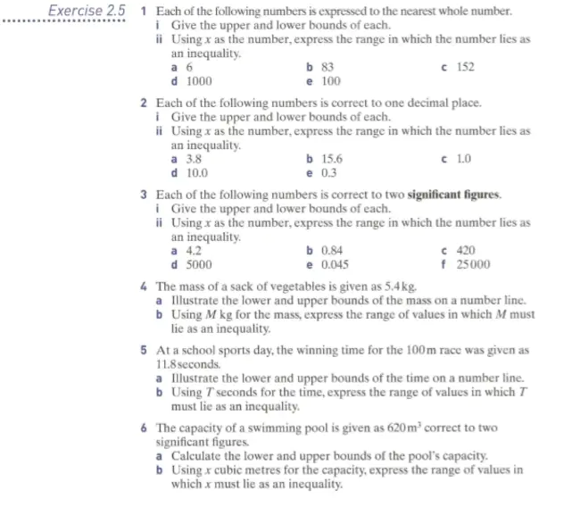 Lower Bound : 下界