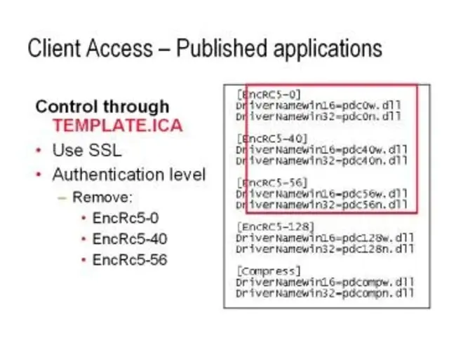 Client Access Protocol : 客户端访问协议