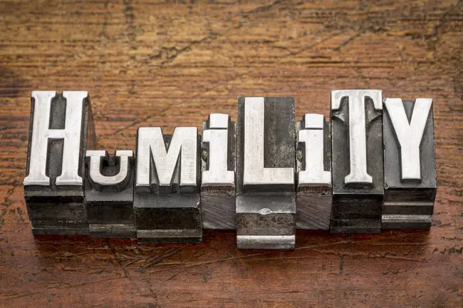 Humility : 谦卑