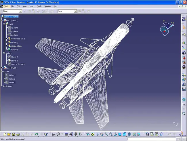 Catia Graphical Representation : CATIA图形表示