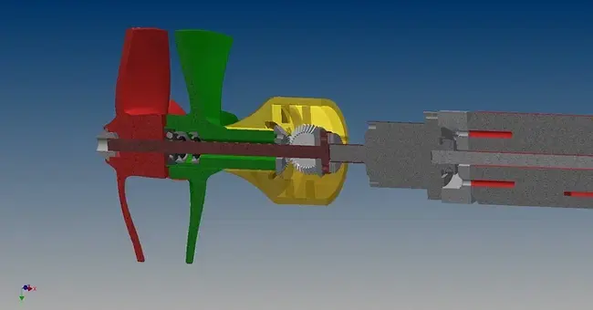 Counter Rotating Tines : 反向旋转弹齿