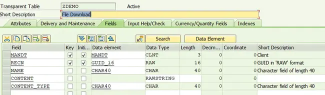 Data Base Document : 数据库文档