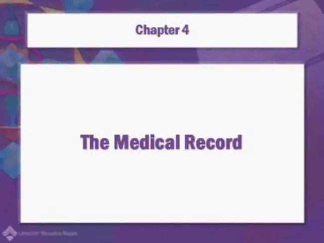 Electronic Medical Record : 电子病历