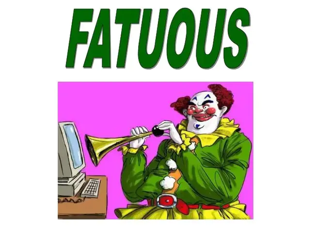 Fatuous Egotistic Individuals : 愚蠢的自我主义者