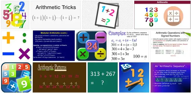 Arithmetic Progression : 算术级数