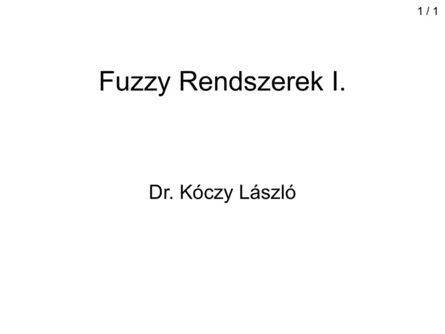 Fuzzy Inference Unit : 模糊推理单元