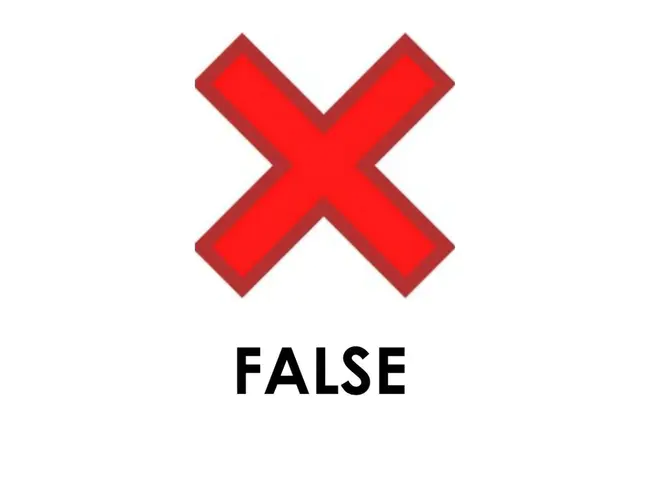 False Negative : 假阴性