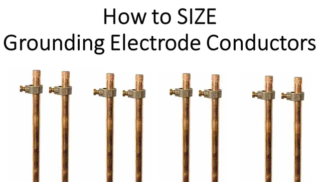 Grounding Electrode Conductor : 接地极导体
