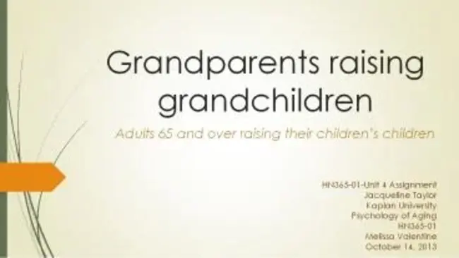 Grandparents Raising Grandchildren : 抚养孙子女的祖父母