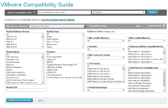 Hardware Compatibility List : 硬件兼容性列表