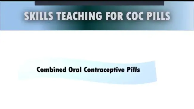 Oral Contraceptive Pill : 口服避孕药