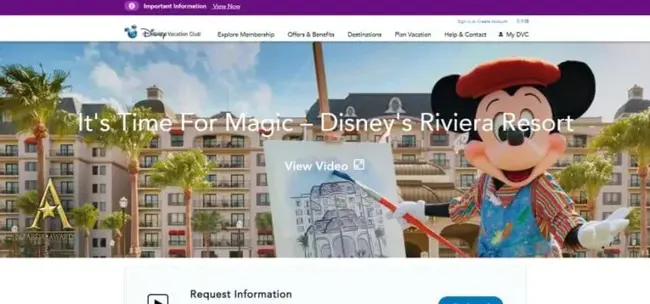 Disney Vacation Club : 迪士尼度假俱乐部