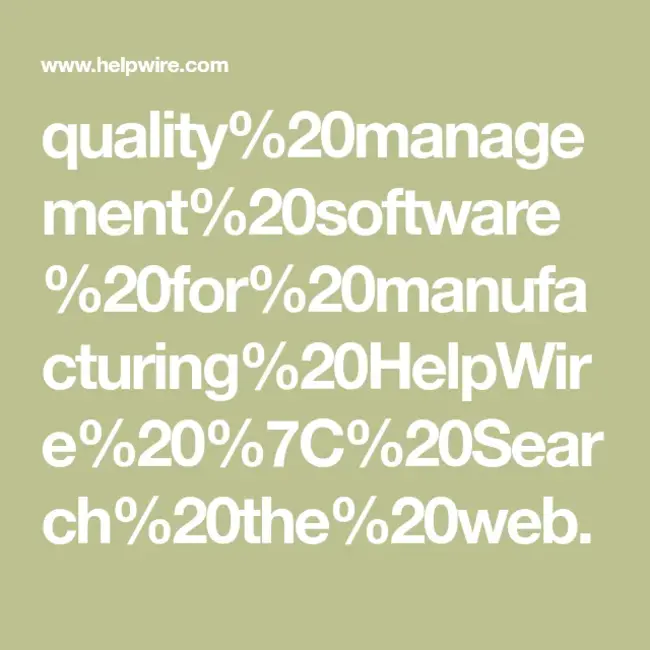 Quality Management Board : 质量管理委员会