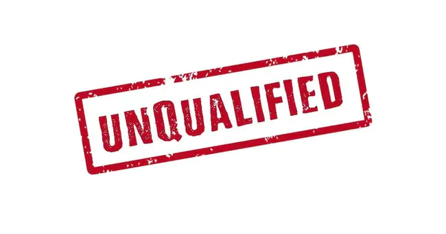 Unqualified : 不合格的