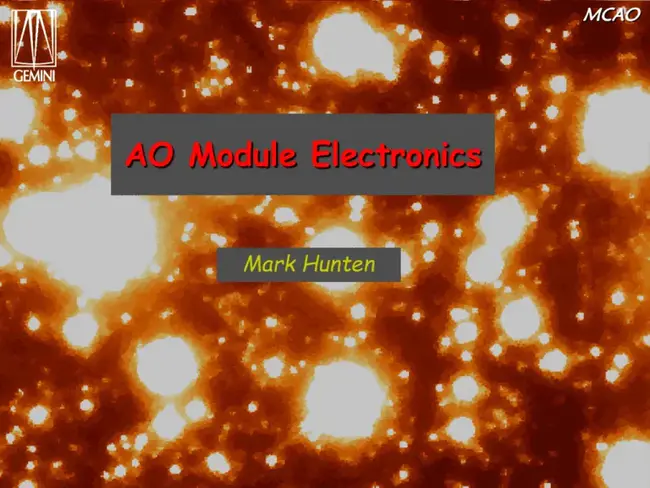 Adaptive Large Optics Technologies : 自适应大光学技术