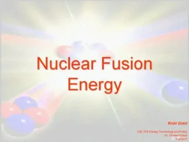 Nuclear Energy : 核能