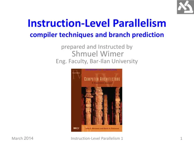 Instruction Level Parallelism : 指令级并行