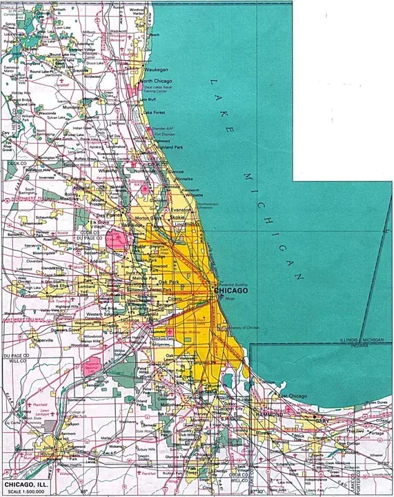 Chicago Area Transportation Study : 芝加哥地区运输研究