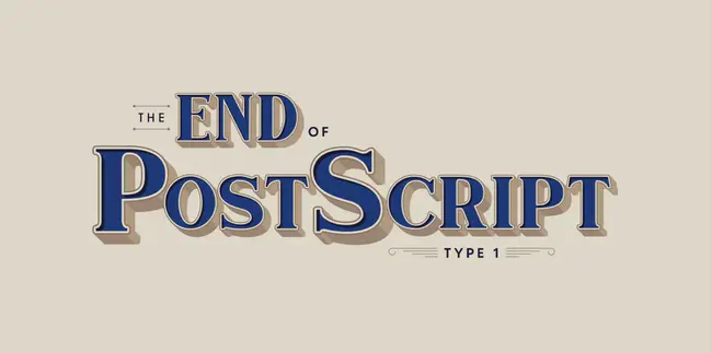 Postscript Font ASCII : PostScript字体ASCII