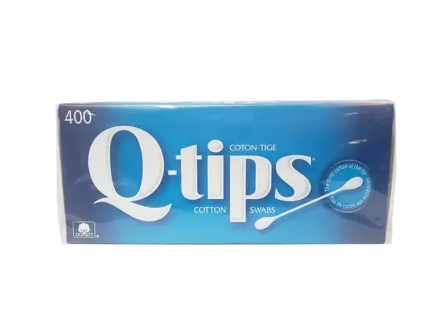 Q-Tip swab : Q尖拭子